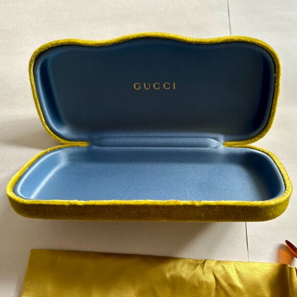 GUCCI GG0155OA NWOT glasses, frames, tan tortoise. Put your Rx in! Save! - Picture 5 of 16